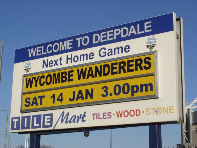 Welcome to Deepdale